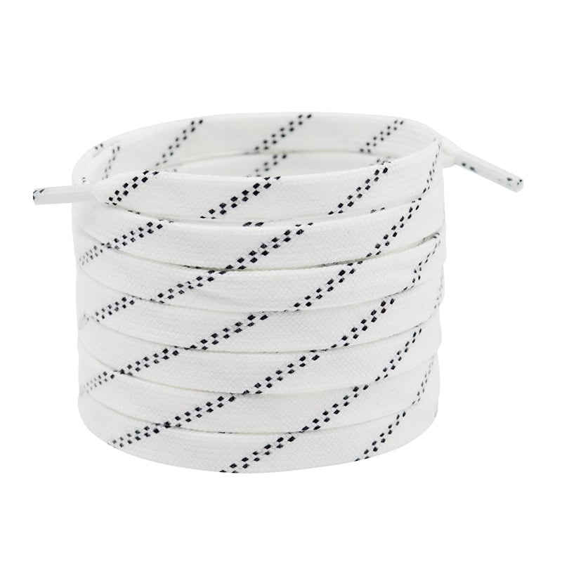 Kulogin 68 serijos plokščios dviejų sluoksnių ledo hokio kurpinių raišteliai iš medvilnės – universalūs, tinkami batams ir kasdieninei avalynei