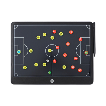 Futbola taktikas plāksne – magnētiska elektroniska treneru tablo, materiāls Qita, komplekts 20 gab., rezultātu tabla/maiņa/taktika