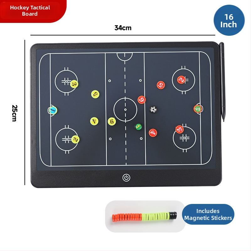 Futbola taktikas plāksne – magnētiska elektroniska treneru tablo, materiāls Qita, komplekts 20 gab., rezultātu tabla/maiņa/taktika