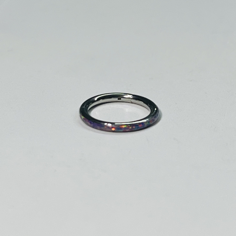 Nosni prsten, 316L nehrđajući čelik, Geometrijski dizajn, Polirano završna površina, Neovisno pakiranje