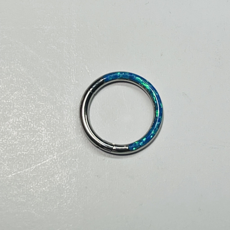 Nosni prsten, 316L nehrđajući čelik, Geometrijski dizajn, Polirano završna površina, Neovisno pakiranje