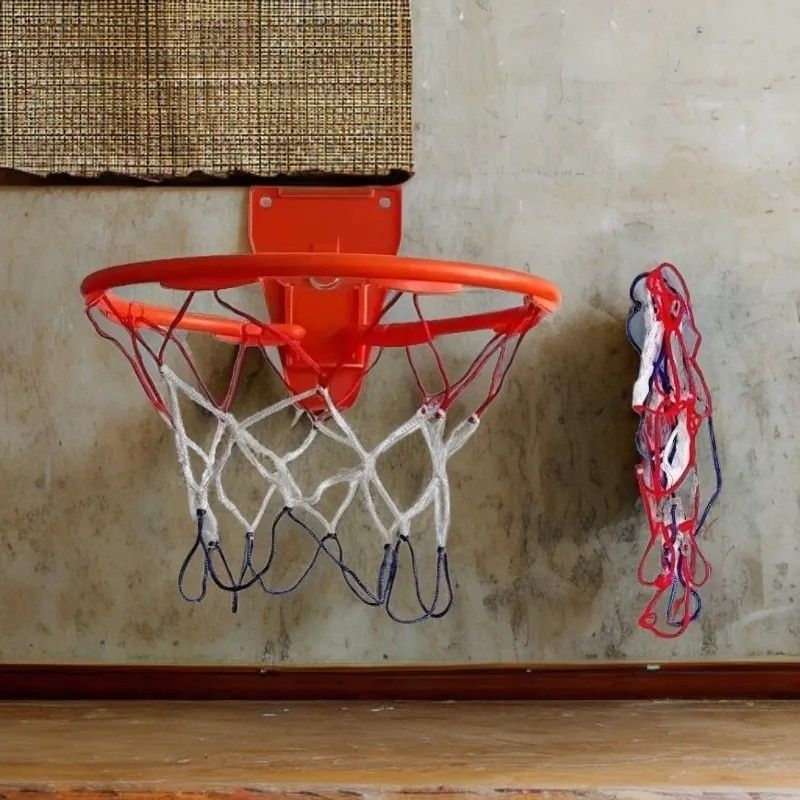 Tabla de baschet din lemn pentru interior, montaj pe perete fără găuri, înălțime reglabilă