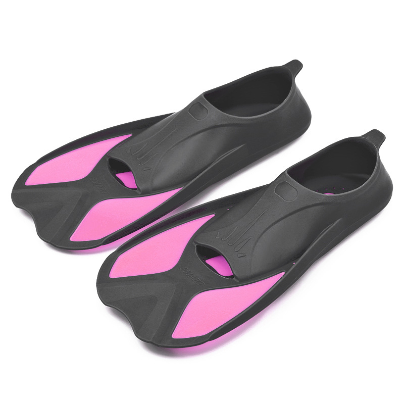 Dječje plivačke peraje za trening – kratke patke peraje s držačem za stopalo, PP+TPR, OEM prilagodba