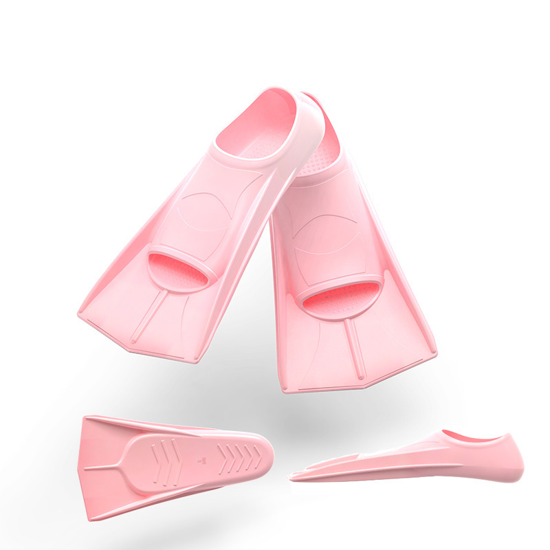 Dječje silikonske plivačke peraje kratkog stila za trening