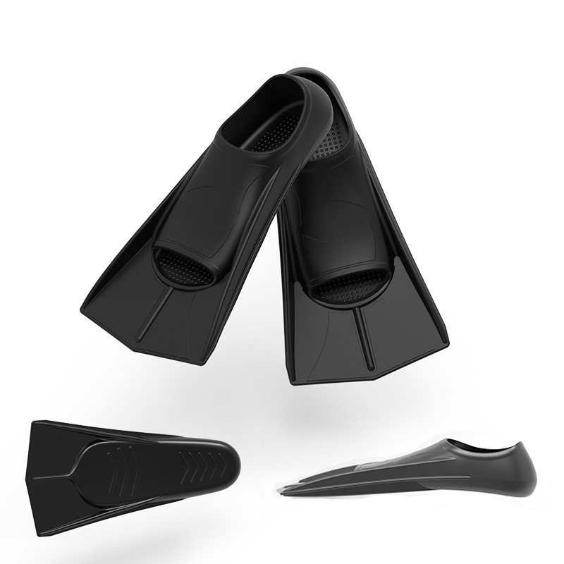 Dječje silikonske plivačke peraje kratkog stila za trening