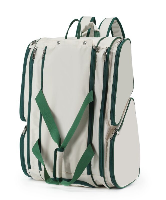 Badmintona/tenisa soma • Ūdensizturīgs audums • Drukāts logotips • OEM privāta zīme