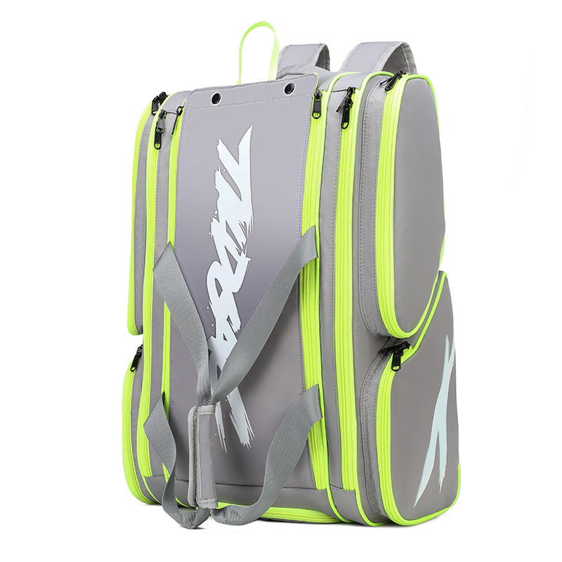 Badmintona/tenisa soma • Ūdensizturīgs audums • Drukāts logotips • OEM privāta zīme