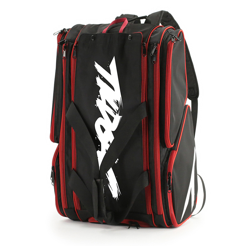 Badmintona/tenisa soma • Ūdensizturīgs audums • Drukāts logotips • OEM privāta zīme