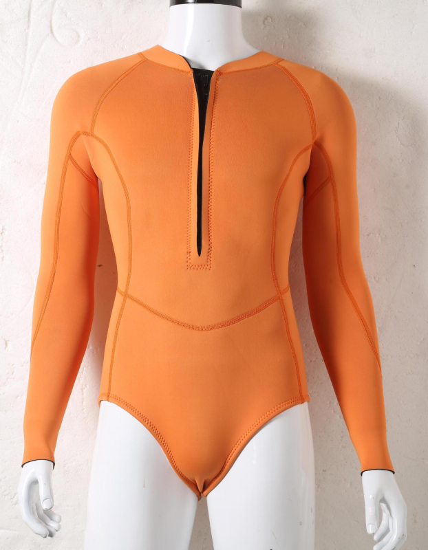 Moterų nardymo kombinezonas SCR neopreno nailono kationas, šiltas, 3 sezonos, skirta nardymui