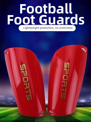 Sureda sveķu futbola kāju aizsargs, pielāgojama aizsardzība pieaugušajiem un jauniešiem