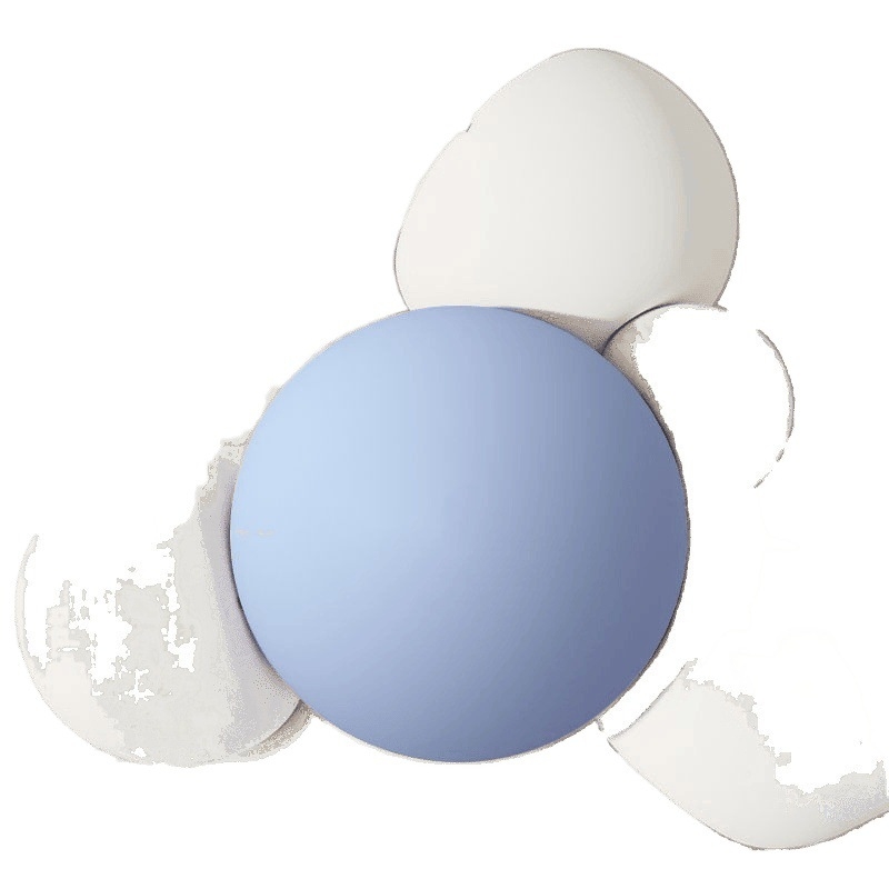 Miofascijalna masažna lopta - silikon, ne napuhuje se, za ramena, vrat, noge i leđa