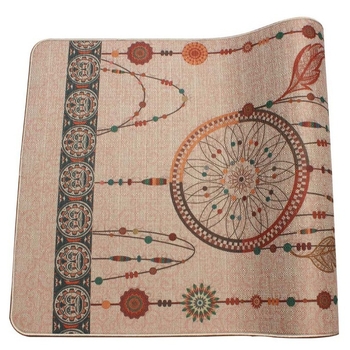 Yibo jogas paklājs – lina un dabīgā gumija, 0,5 cm biezums, 3 kg