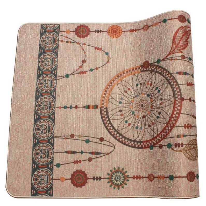 Yibo jogas paklājs – lina un dabīgā gumija, 0,5 cm biezums, 3 kg