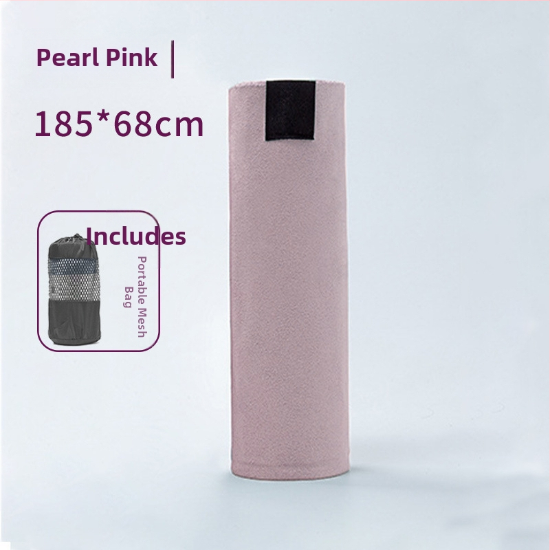 Joga dvielis ar pretslīdēšanas īpašībām, sviedru uzsūcējs uz jogas paklāja