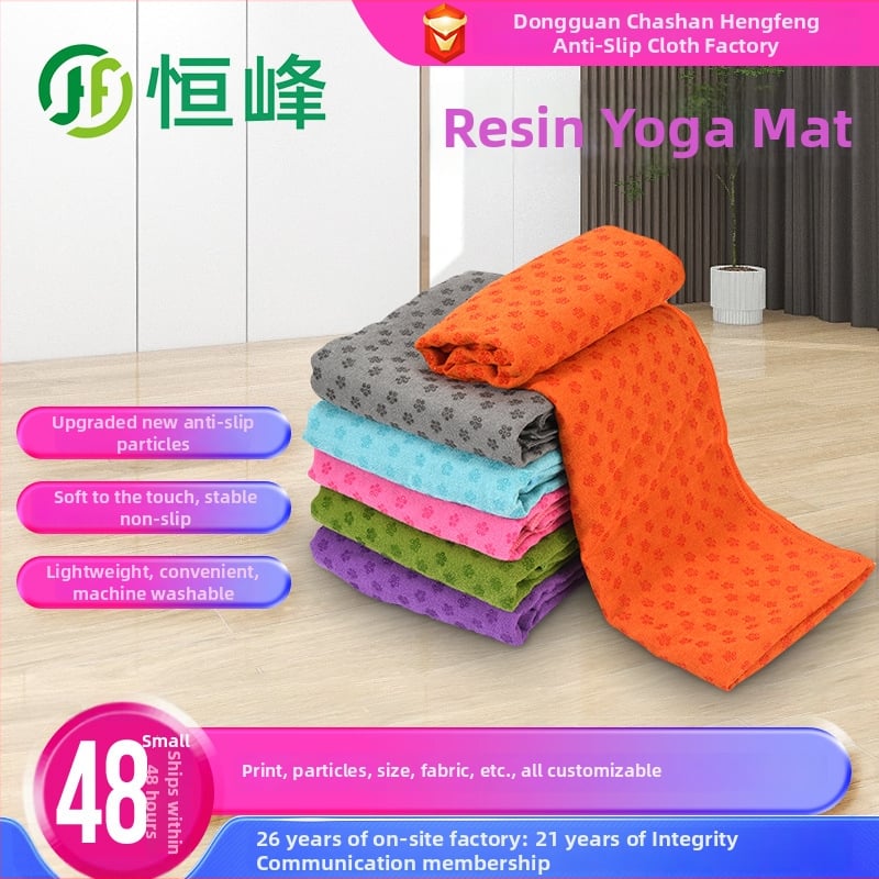 Joga dvielis Hengfeng — mikrošķiedra, 470±20 g, izcelsme Guangdong, pretslīdošs