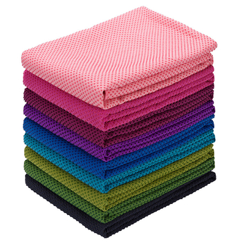 Poliestera jogas dvielis, 183×61 cm, 0,4 cm biezums, 490 g, piemērots jogas studijai, sviedru uzsūcošs un neslīdošs