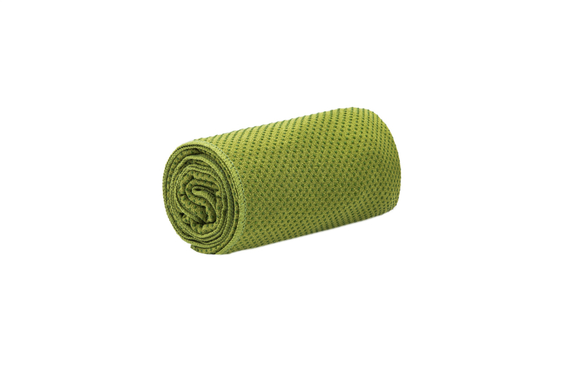 Poliestera jogas dvielis, 183×61 cm, 0,4 cm biezums, 490 g, piemērots jogas studijai, sviedru uzsūcošs un neslīdošs