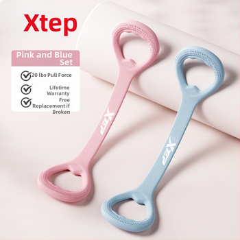 Xtep Pretestības Gumijas Trenieris – TPE Materiāls, Vispārējai Ķermeņa Fitnei un Skaistumam, Pusaudžiem