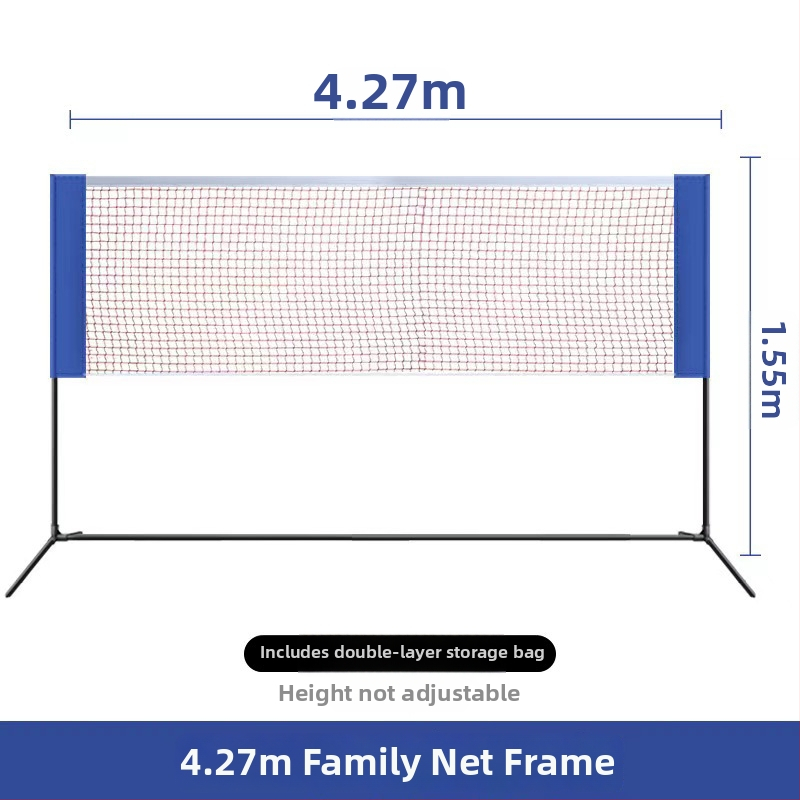 Badmintonivõrgu raam, kokkupandav ja kaasaskantav, Mingqi Sports bränd, kohandamine saadaval, sobib lauatennisile ja badmintonile, lubab privaatset kaubamärkki