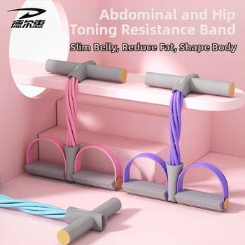 TPE materiāla pretestības ierīce vēdera vingrinājumiem, kāju vingrojumiem un jogai