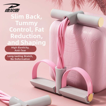 TPE materiāla pretestības ierīce vēdera vingrinājumiem, kāju vingrojumiem un jogai