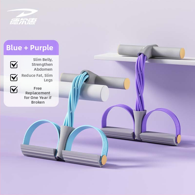 TPE materiāla pretestības ierīce vēdera vingrinājumiem, kāju vingrojumiem un jogai