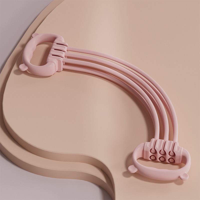 Kērame sprieguma trenētājs ar sešām saitēm, 8-formu dizains, regulējams spriegums, TPR materiāls