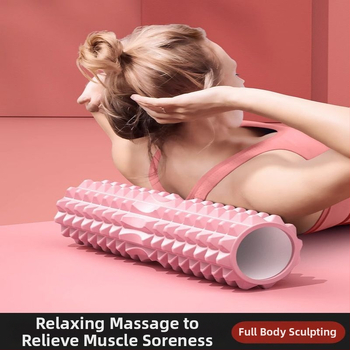 EVĀ putas masāžas rullis ar mēness formas dizainu — kāju muskuļu relaksācijas rullis, iesācēju jogas piederums, Xinyue zīmols