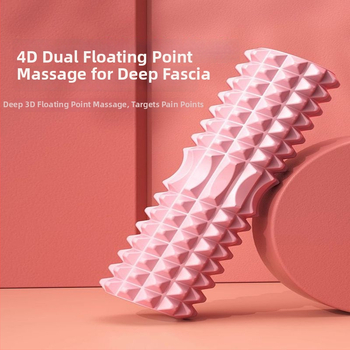 EVĀ putas masāžas rullis ar mēness formas dizainu — kāju muskuļu relaksācijas rullis, iesācēju jogas piederums, Xinyue zīmols