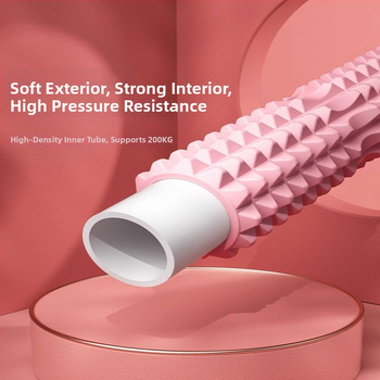 EVĀ putas masāžas rullis ar mēness formas dizainu — kāju muskuļu relaksācijas rullis, iesācēju jogas piederums, Xinyue zīmols