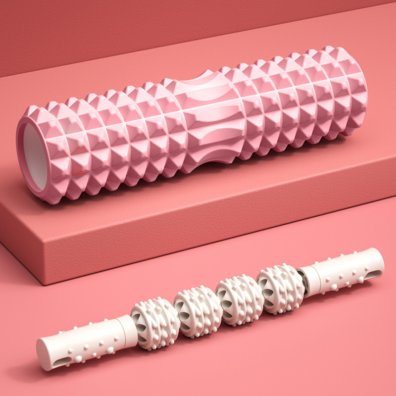 EVĀ putas masāžas rullis ar mēness formas dizainu — kāju muskuļu relaksācijas rullis, iesācēju jogas piederums, Xinyue zīmols