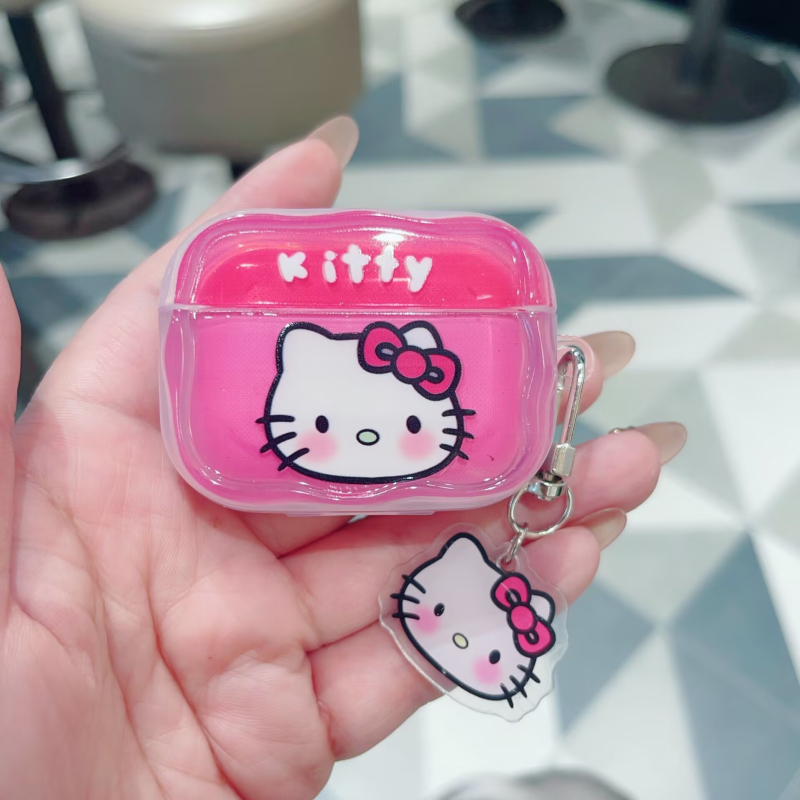 Θήκη AirPods, σιλικόνη, φορητή, στυλ καρτούν, συμβατή με Apple