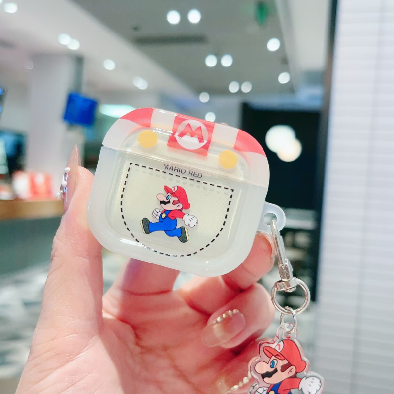 Θήκη AirPods, σιλικόνη, φορητή, στυλ καρτούν, συμβατή με Apple