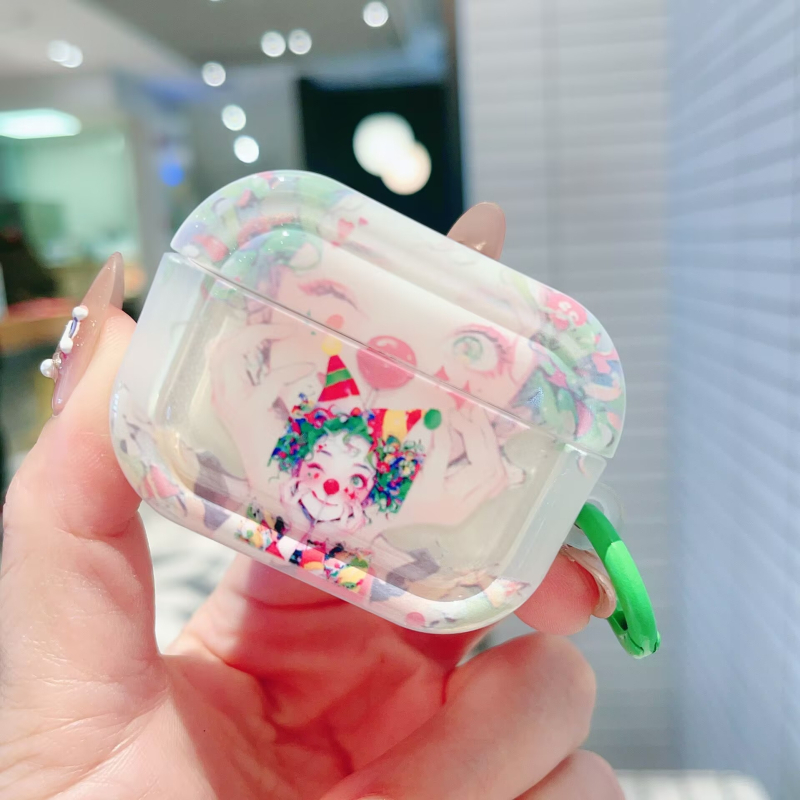 Θήκη AirPods, σιλικόνη, φορητή, στυλ καρτούν, συμβατή με Apple