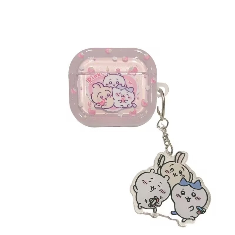 Θήκη AirPods, σιλικόνη, φορητή, στυλ καρτούν, συμβατή με Apple