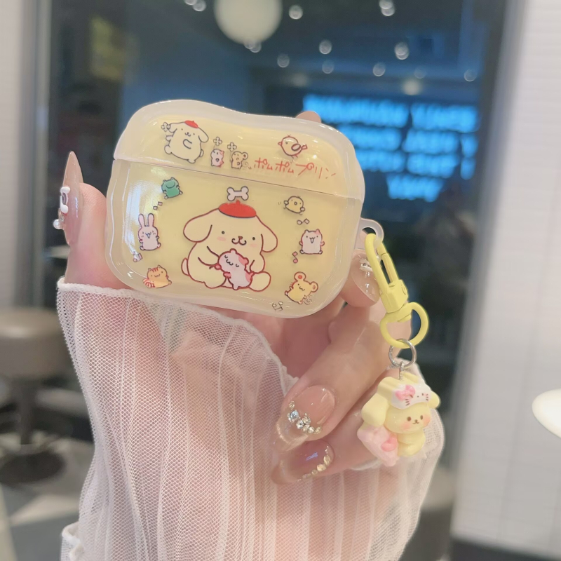 Θήκη AirPods, σιλικόνη, φορητή, στυλ καρτούν, συμβατή με Apple