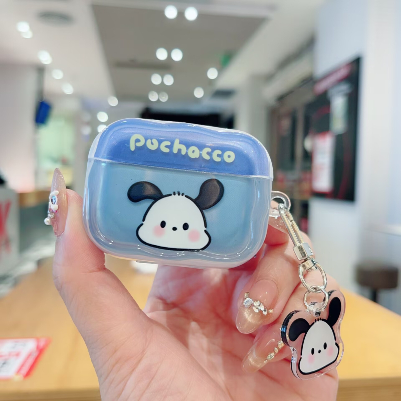 Θήκη AirPods, σιλικόνη, φορητή, στυλ καρτούν, συμβατή με Apple