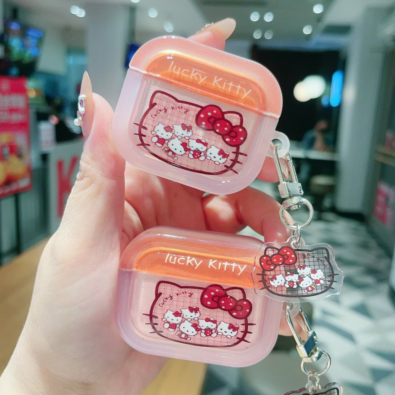 Θήκη AirPods, σιλικόνη, φορητή, στυλ καρτούν, συμβατή με Apple