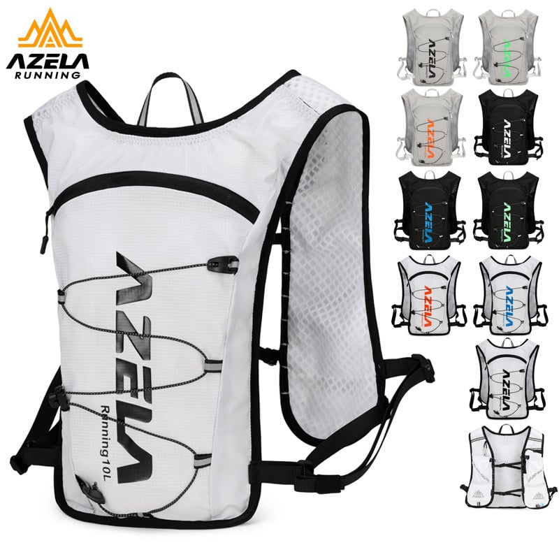 Sporta mugursoma ar hidrācijas sistēmu, universāla, no neilona, gaisa spilventiņu siksnas, viegla un izturīga