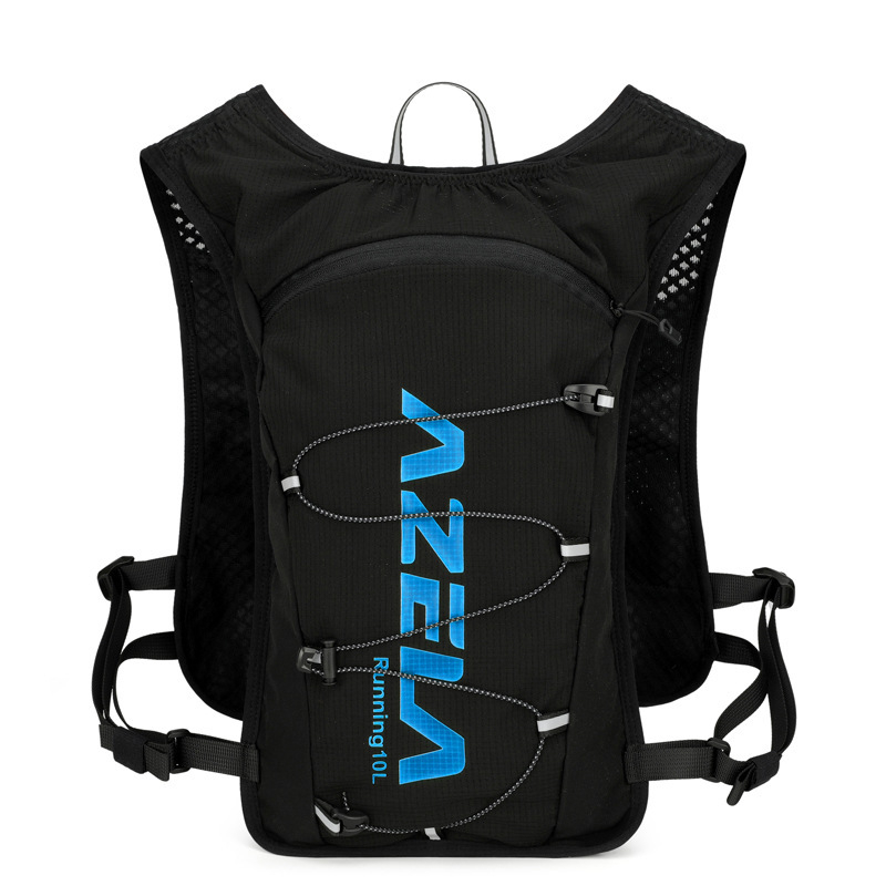 Sporta mugursoma ar hidrācijas sistēmu, universāla, no neilona, gaisa spilventiņu siksnas, viegla un izturīga