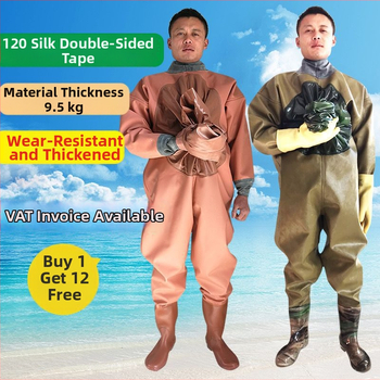 Viso kūno atsparus vandeniui žvejybos kombinezonas, viengabalis, storesnis audinys, pavasaris, vyriškas