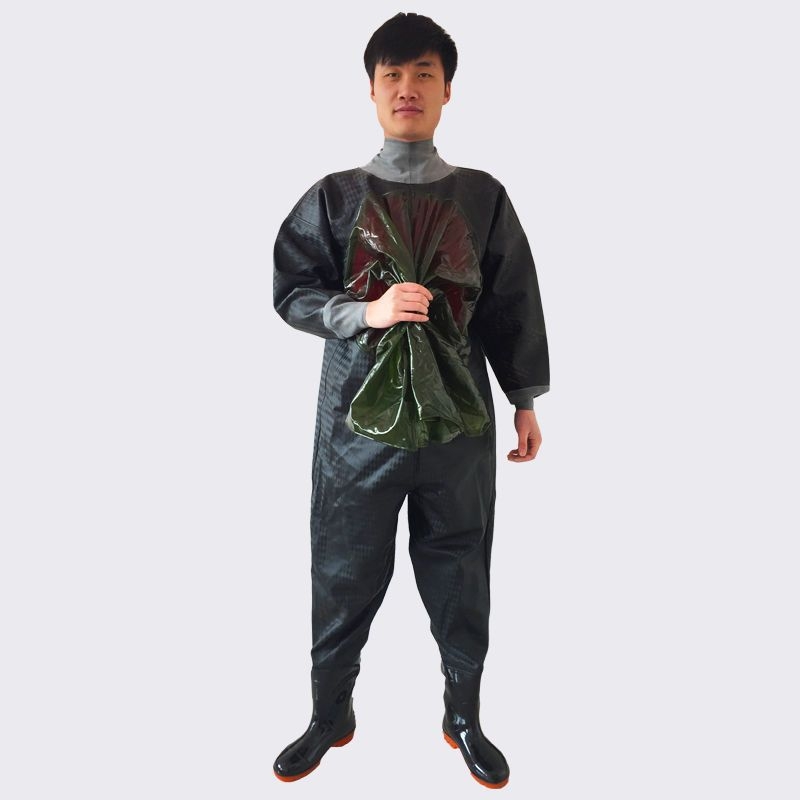 Viso kūno atsparus vandeniui žvejybos kombinezonas, viengabalis, storesnis audinys, pavasaris, vyriškas