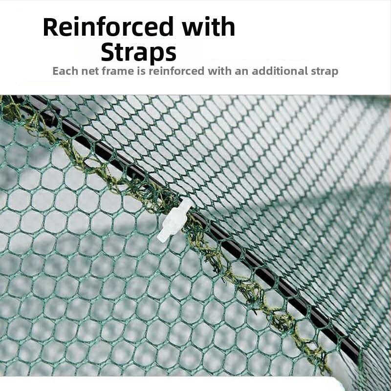 Tai Lane sieť na ochranu rybolovu, skladacia klietka na krevety s hodvábnym materiálom