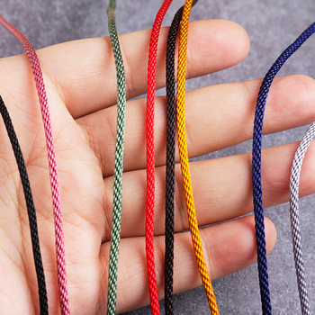DIY pleteni nakit, najlon žica, strojno pletenje, originalni dizajn
