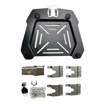Universali greito atleidimo galinės bagažinės montavimo rinkinys motociklui