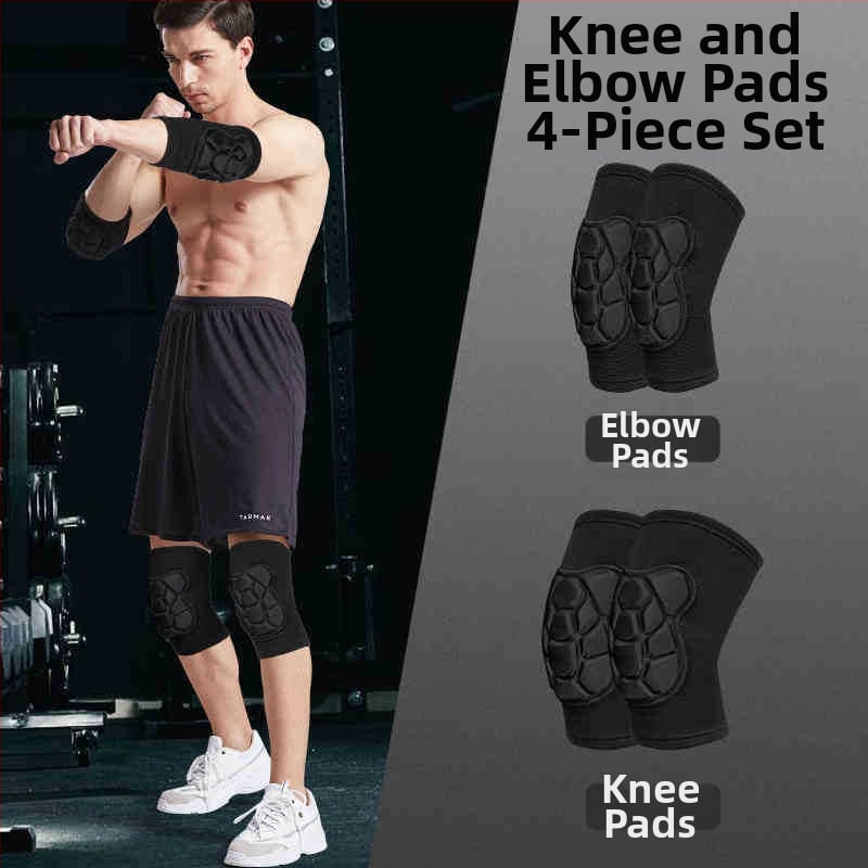 Set štitnika koljena i lakta – Spandex, odrasli, košarka, 150 g, kutija 100 kom