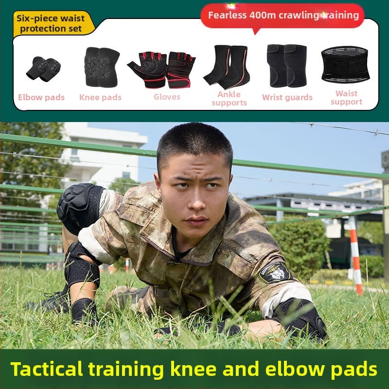 Set štitnika koljena i lakta – Spandex, odrasli, košarka, 150 g, kutija 100 kom