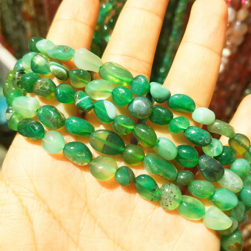 Mărgele din piatră naturală pentru bijuterii — mărgele spacer agat și cuarț