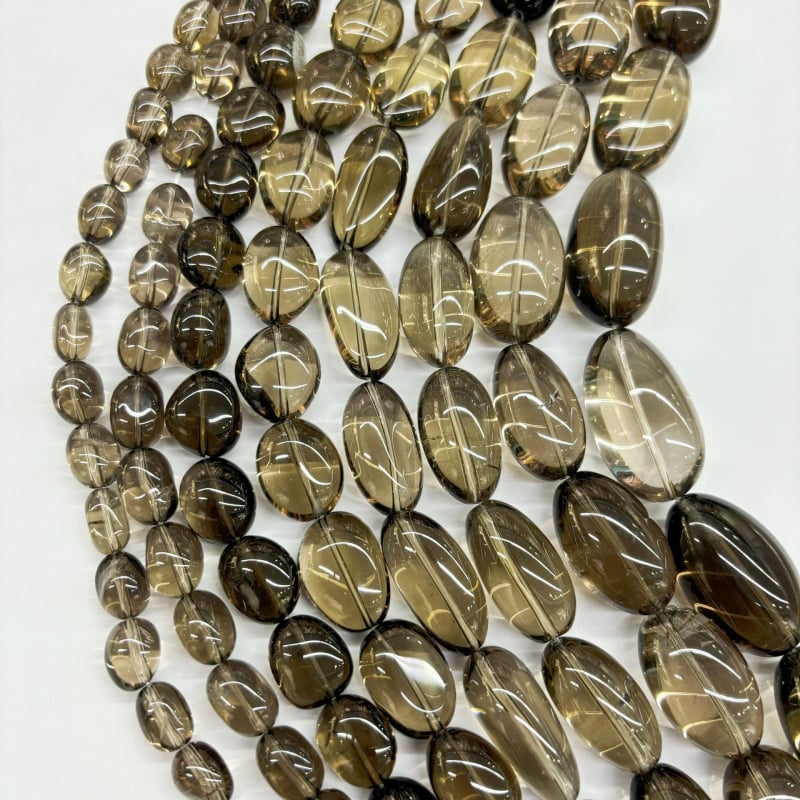 Perle od čajnog kristala za DIY nakit, nepravilan okrugli oblik, polirani kristali, poluproizvodi za dug lanac