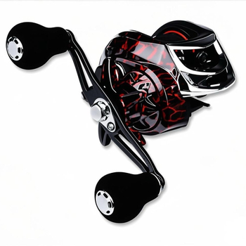 Golden Gun King Waterdrop makara baitcasting, gari metieni, saderīga ar mikro mānekļiem